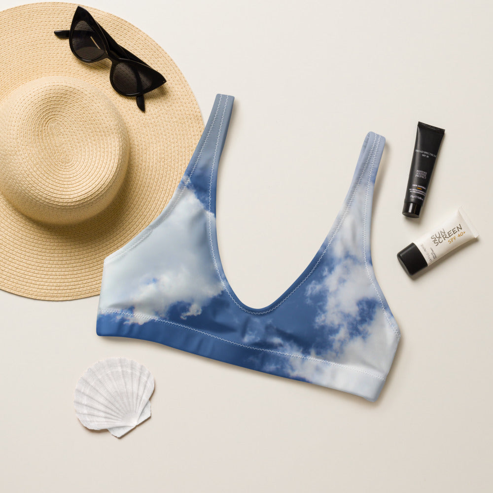 Recycled Stormi padded bikini top