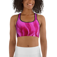 Load image into Gallery viewer, Rose Petals Sports bra
