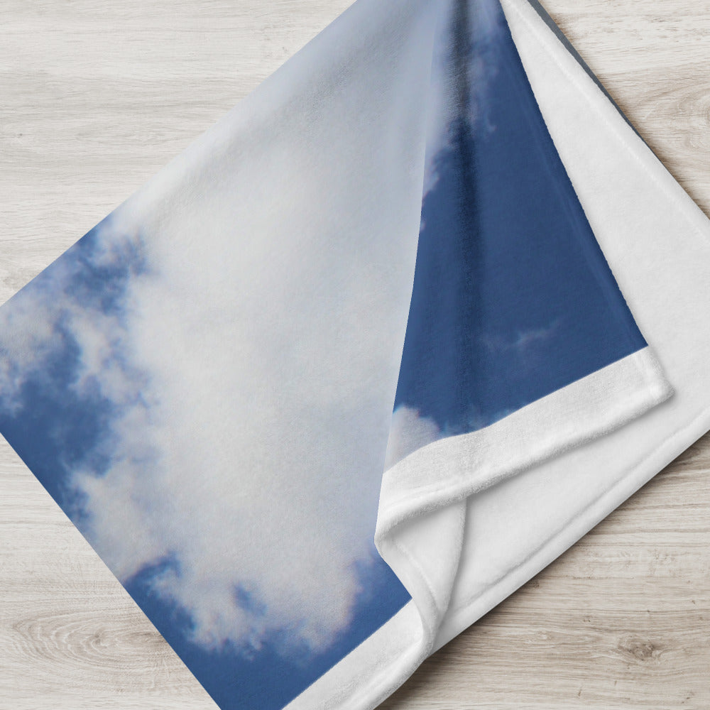 Cloudy Throw Blanket