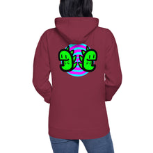 Load image into Gallery viewer, Dino Warp Unisex Hoodie
