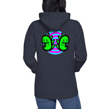 Load image into Gallery viewer, Dino Warp Unisex Hoodie
